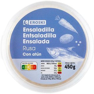 Ensaladilla Rusa Eroski, Tarrina 450 G (26167759)