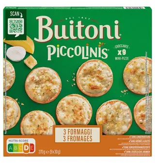 Piccolinis Buitoni 3 Formaggi 270 G