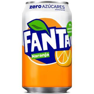 Fanta Naranja Zero Lata 33 Cl.