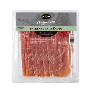 Paleta Curada Raza Duroc En Lonchas Nico 90 G.