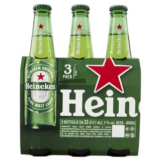 Birra Original Heineken 3X33Cl
