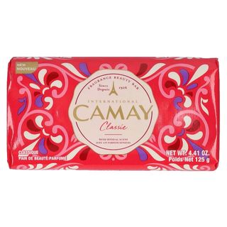 Camay Saponetta Solida Classic Rosa Rossa e Fiori 125 g 3 Pezzi