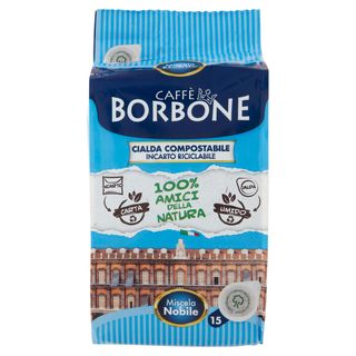 Caffè Borbone Miscela Nobile Cialda Compostabile 15 X 7,2 G