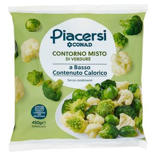 PIACERSI CONAD Contorno Misto di Verdure Surgelato 450 g - 8003170050266