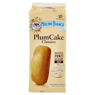 Mulino Bianco Plumcake Classico Merenda Con Yogurt Italiano 10 Pezzi 330g