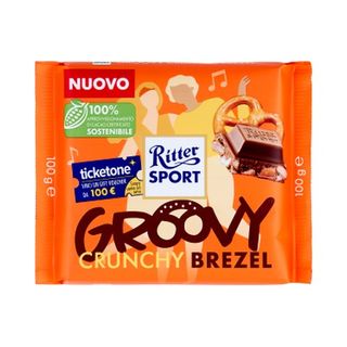 Ritter Sport Gusti Ass.100G - CRUNCHY BREZEL