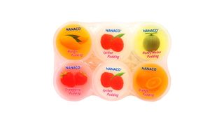 Nanaco - Azjatycki Pudding 5 smaków z wodą kokosową - 480 g