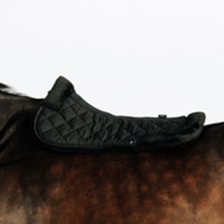 Salvacruces Equitación 500 Negro Borreguito Sintético Caballo/Poni.FS Negro