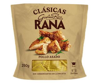 Raviolis de Carne de Pollo Asado Rana Clásica 250 G.