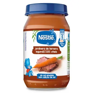 Puré De Hortalizas Y Ternera Nestlé 190 G
