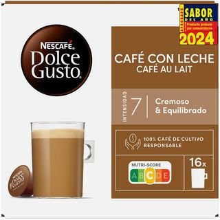 DOLCE GUSTO Café Con Leche 16 Cápsulas