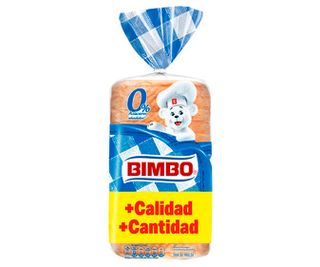 Pan Molde Blanco C/Corteza Bimbo 430 G