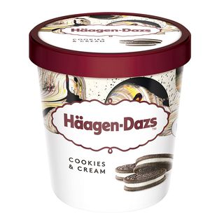 Helado Häagen Dazs Vainilla Galletas Chocolate Tarrina 1 Ud.