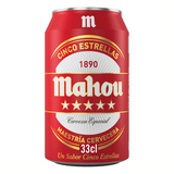 Mahou 5 Estrellas Cerveza Lata 330ml