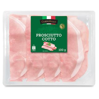 GustoBello Szynka Prosciutto Cotto, 100 g