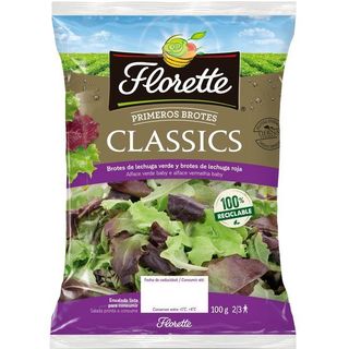 Primeros Brotes Classics Florette, Bolsa 100 G (11724804)