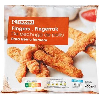 Finger De Pollo Eroski, Bolsa 400 G (26199182)
