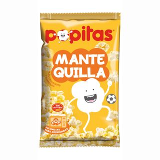 Popitas palomitas de maã­z sabor mantequilla para microondas 100 g