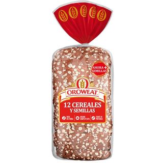 OROWEAT Pan De Molde 12 Cereales Y Semillas 550 G