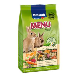 Vitakraft Premium Menú Vital Pienso Para Conejos 1Kg