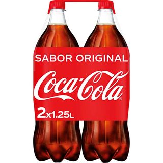 Coca Cola Regular Refresco De Cola Pack Botella 2X1 25 L