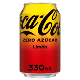 Coca-Cola Zero Azúcar Limón 330ml Lata
