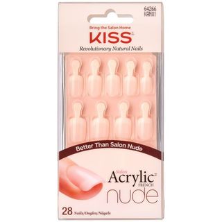 Unhas Postiças Salon Acrylic Nude - Kiss - Graceful