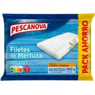 Filetes De Merluza Sin Piel Pescanova, Bolsa 800 G (12372637)