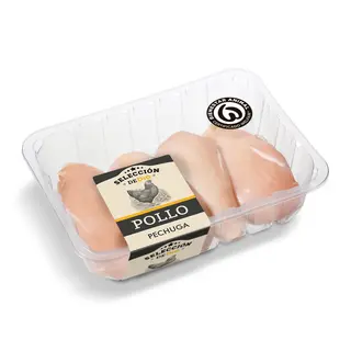 Pechuga De Pollo Entera Formato Familiar Selección De Dia 1.35 Kg Aprox.