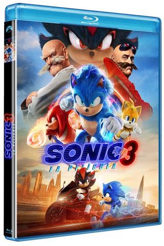 Sonic 3 La Película - Blu-Ray (8421394002593)