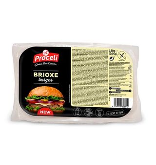 Pan Hamburguesa Brioxe Sin Gluten Proceli, Pack 180 G