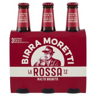 Birra Moretti la Rossa 7.2 3 x 33 cl