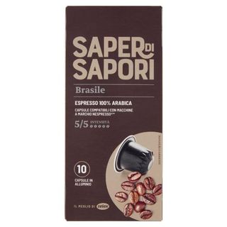 Caffe'Saper Di Sapori Capsx10 Brasile Arabica 100%