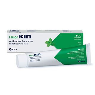 Fluor Kin Pasta Dentífrica Menta 125Ml. Kin (8436026215869)