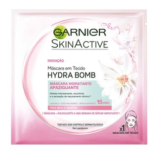 Garnier Skinactive Hydra Bomb Maschera Viso In Tessuto Super Idratante Lenitiva Alla Camomilla