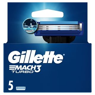 Gillette Mach3 Turbo Wkłady do maszynki 5szt