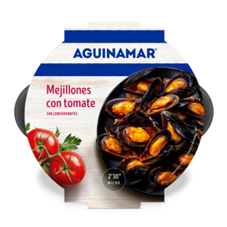 Mejillon Salsa Tomate Aguinamar 500Gr.