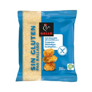 Pan Rallado Sin Gluten Gallo 200 Gr.