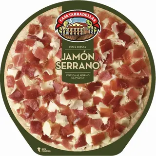 Pizza Fresca De Jamón Serrano Casa Tarradellas 400G