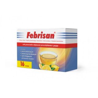 Febrisan 750 mg + 60 mg + 10 mg 16 saszetek x 5 g