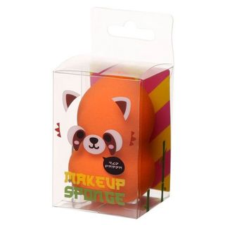 Esponja de Maquillaje Animales - Puckator - Oso Panda Rojo 5055071746130