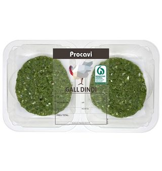 Burger Pavo Y Espinacas 240G