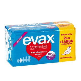 Evax Cottonlike Compresa Alas 28u (205091)