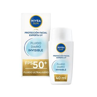 Fluido Solar Facial Diario Invisible Fp50+ Nivea, Bote 40 Ml (306293)