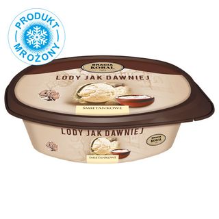Koral Lody Jak Dawniej śmietankowe, 900 ml