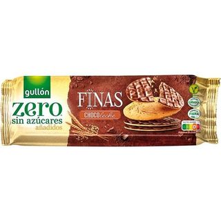 Galletas Gullón Zero Finas Chocolate Con Leche Sin Azúcares Añadidos 150 G