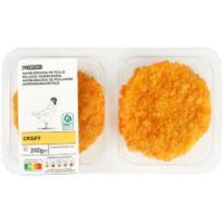 Hamburguesa De Pollo Crispy Eroski, Bandeja 240 G (25268830)