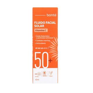 Fluido Facial Solar Vitamina C SPF 50+ Bonté 40Ml (306615)