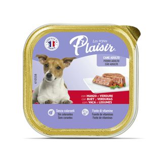 Paté Perro Buey Y Verduras Plaisir 300 G 305834 (305834)