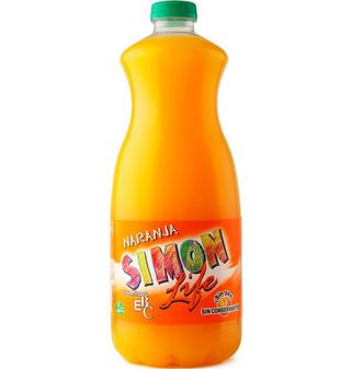 Refresco Simon Life Naranja Fresco 1.5 L